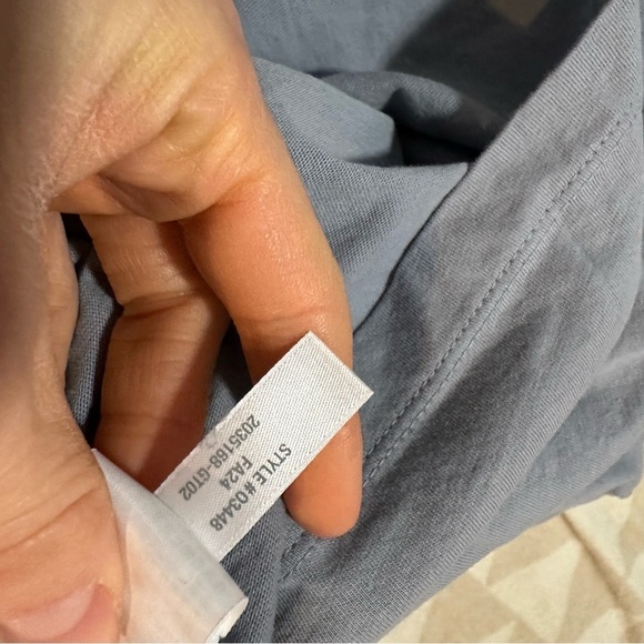 J crew slate blue Long-sleeve jersey tee - Picture 4 of 4